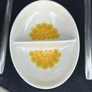 Franciscan Vintage Sundance Oval Divided Vegetable Bowl